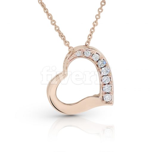 Diamond Heart Necklace
