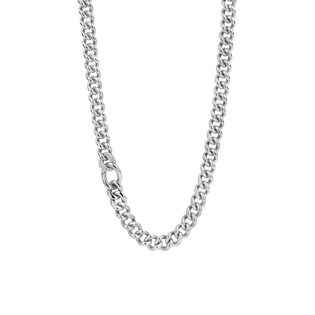 Ti Sento sterling link necklace, 18