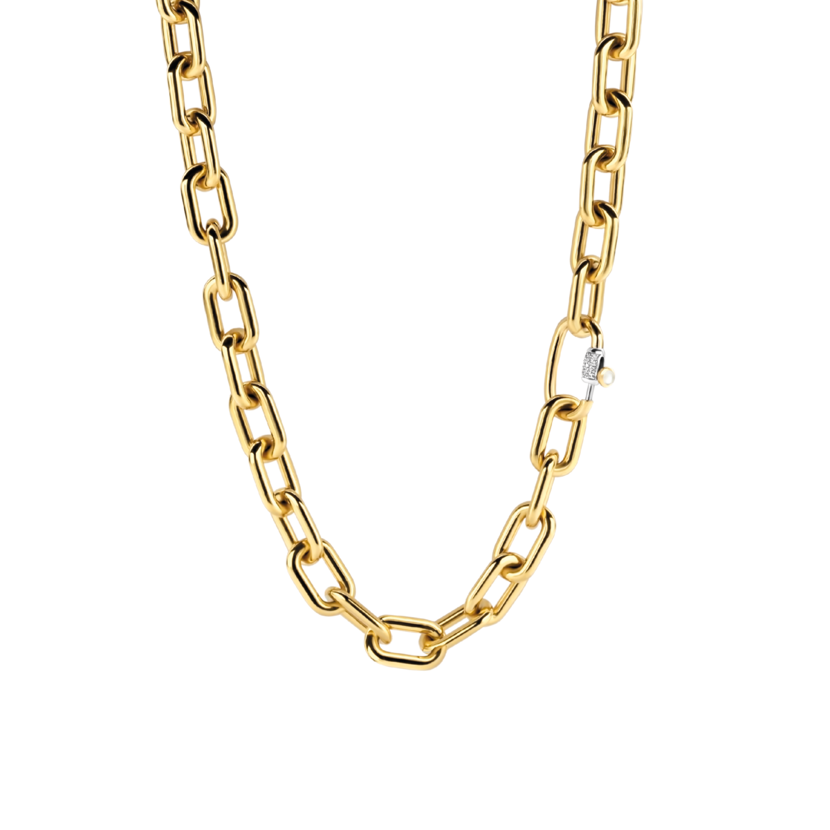 BIG CHAIN LINK NECKLACE | 925 STERLING SILVER